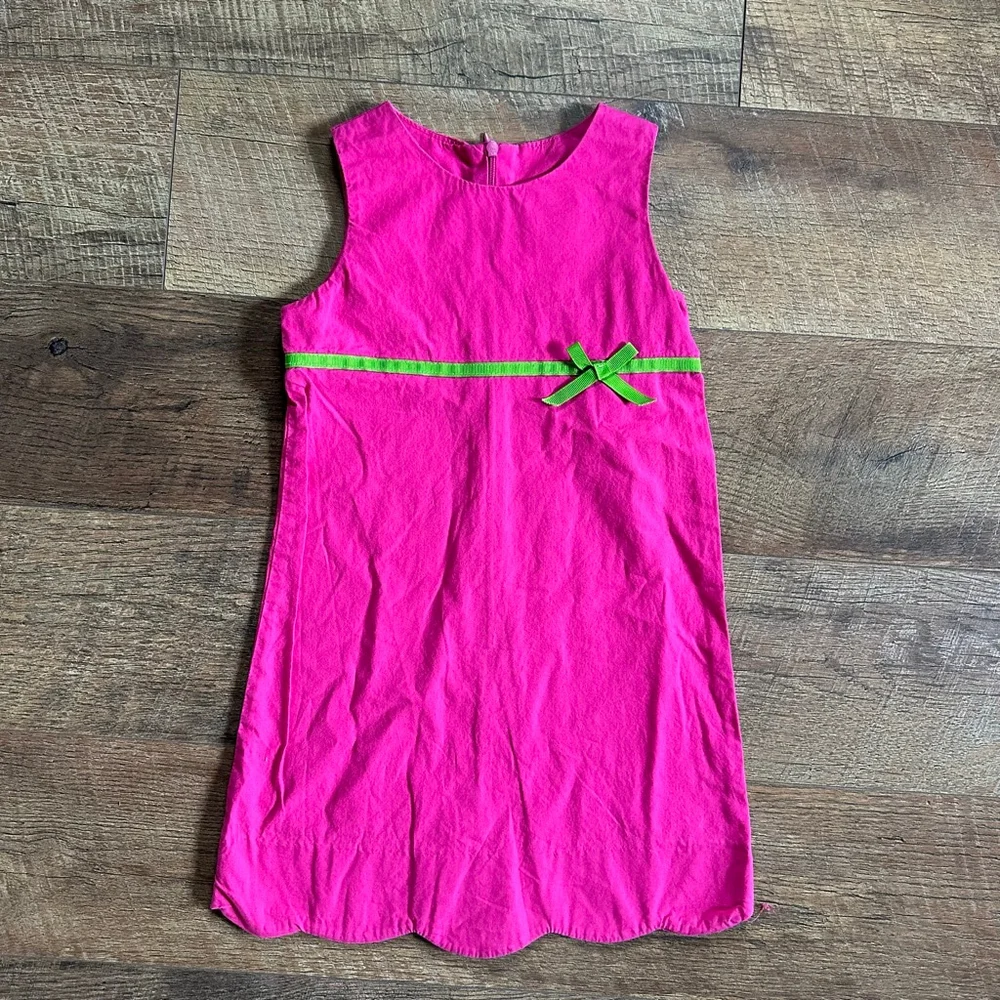 Girls Cottontail Originals Pink & Green Casual Dress Size 4